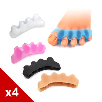 糊塗鞋匠 優質鞋材 J22 五趾固定套 4雙