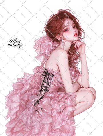 原廠貼紙 No.6460 人物貼紙 原創貼紙 人物貼紙 女孩貼紙 原創人物貼紙