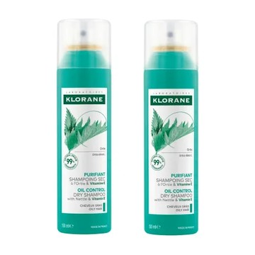 KLORANE蔻蘿蘭 根源控油乾洗髮150ml​(2入組)