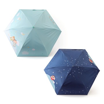 蠟筆小新抗UV輕量自動傘- Norns Original Design 蠟筆小新 正版 防風傘 黑膠傘 雨傘 遮陽傘 傘