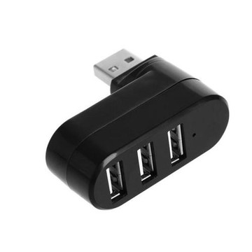 USB2.0三口集線器 7字旋轉HUB三口擴展器 3-PORT HUB