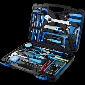 【臺灣公司 可打統編】免運 五金工具箱 套裝 上匠家用工具套裝手動電工工具箱萬用表電器五金維修學生教育組套 可開發票 全館五折 工廠現貨直銷 新品特價 b10049