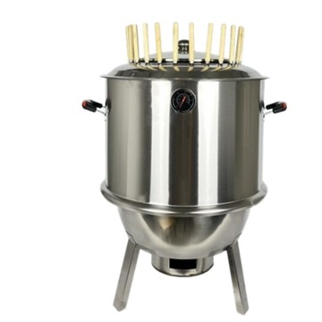 烤肉爐 無煙燒烤爐 家用燒烤架 戶外烤肉爐 不鏽鋼吊爐 便攜烤爐 木炭烤肉 圓形燜烤爐