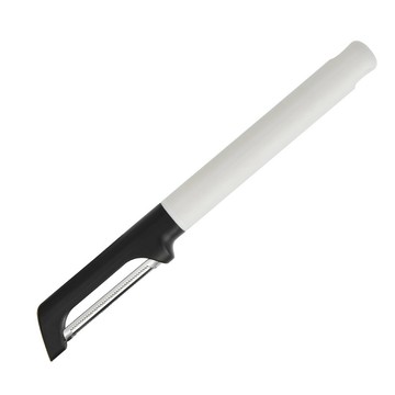 KitchenAid 美國 附蓋直式蔬果削皮刀(純白) / 水果蔬果刨皮刀 去皮刀 果皮削皮器