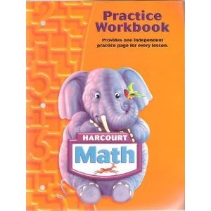 Harcourt Math Practice Workbook: Kindergarten 2004 Ed.