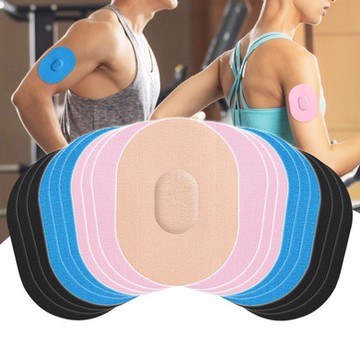 杰恆los1716肆組血糖監測探頭貼防水防汗貼傳感器黏合貼片運動無痕隱形固定膠貼