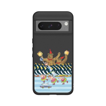 Pixel 8 Pro SolidSuit 黑 - 幾米 Jimmy Liao - 地下鐵-動物冰舞