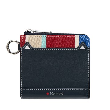 Knirps 德國紅點 繽紛貓耳零錢包 - 普魯士