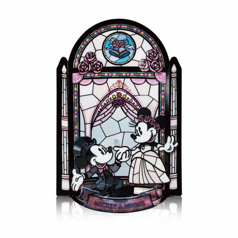 クミテラ ミッキー＆ミニー (ステンドグラスデザイン) ディズニー KT-021 | LINEブランドカタログ