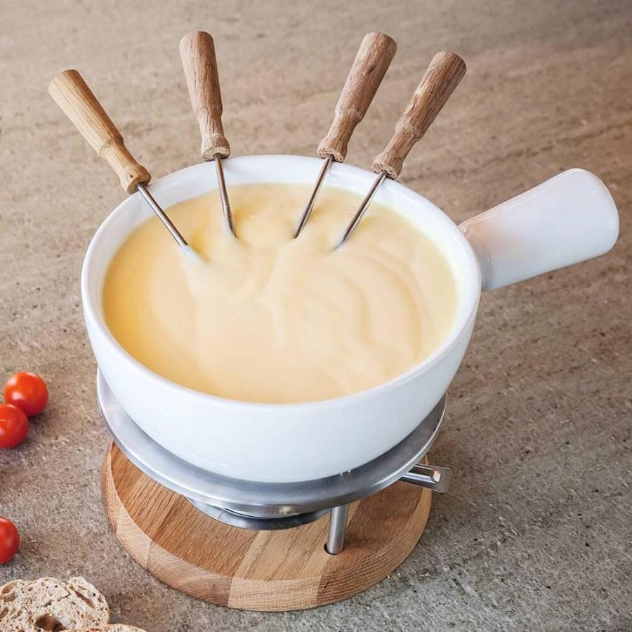 ボスカ チーズフォンデュセット ホワイト 約4人用 1L BOSKA Bianco Cheese Fondue White チーズ料理 スイス料理 チョコフォンデュ オイルフォンデュ