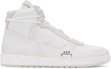 A-COLD-WALL* 白色 Luol Hi Top 高帮运动鞋