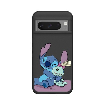 Pixel 8 Pro SolidSuit 黑 - 迪士尼-史迪奇 Disney Stitch - 史迪奇 - 史迪奇與Scrump