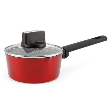 LuigiFerrero Rossy 大理石不沾單柄鍋 附蓋  16cm  1個