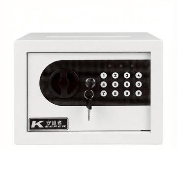 KEEPER SAFE BOX 守護者保險箱 迷你電子密碼收納箱 白色 17AT