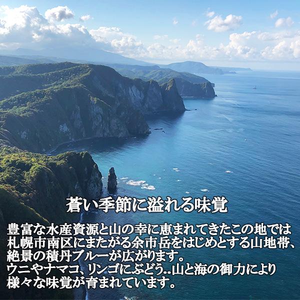 北海道 海産物　小樽　積丹　うに　生うに　日本海　キタムラサキウニ