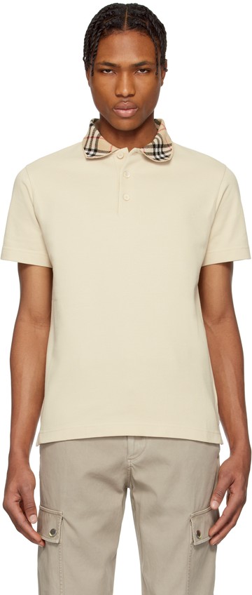 Burberry 米色 Polo 衫