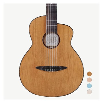 aNueNue N520AC 33吋 秋色松 Autumn Color 紅松木面板 桃花心木背側 面單板 Niño520系列 吉他麗麗 旅行古典吉他