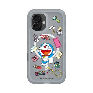 iPhone 16 AirX 流變灰 - 哆啦A夢 Doraemon - 祕密道具大集合