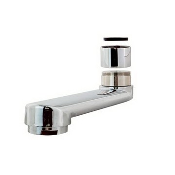 6分粗/細牙通用 自由栓出水管(17公分)