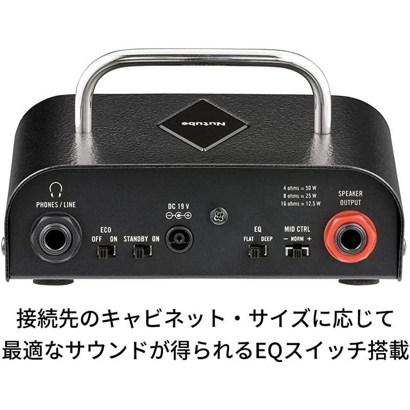 ギターアンプ VOX Nutube搭載 ギター用 超小型 ヘッドアンプ MV50 High Gain 驚きの軽量設計 50Wの大出力 アナログ回路 自宅練