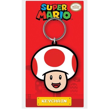 *【任天堂】奇諾比奧 橡膠鑰匙圈