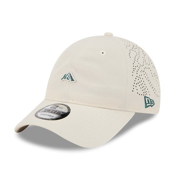 NEW ERA 男女 9FORTY UNST MINI MOUNTAIN LOGO SS26 復古石灰 NE14889050