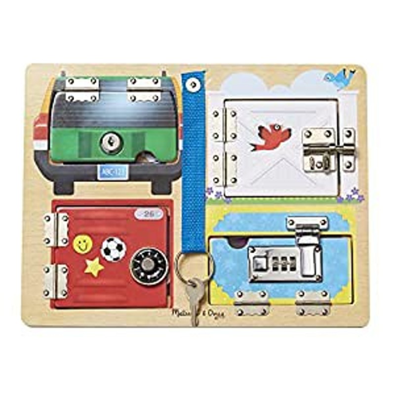 メリッサ&ダグ(Melissa&Doug) 指先知育 カギを開けよう! 鍵おもちゃ