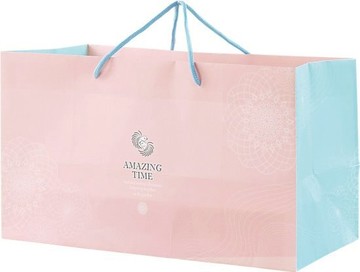 【零售量】手提袋 / 簡約幸福 / ５入盒【雙盒】 / 50個