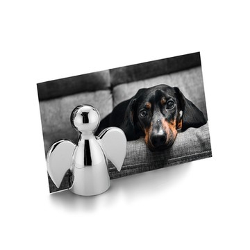 《Philippi》小天使磁吸相片夾-亮銀-- 留言板 備忘錄