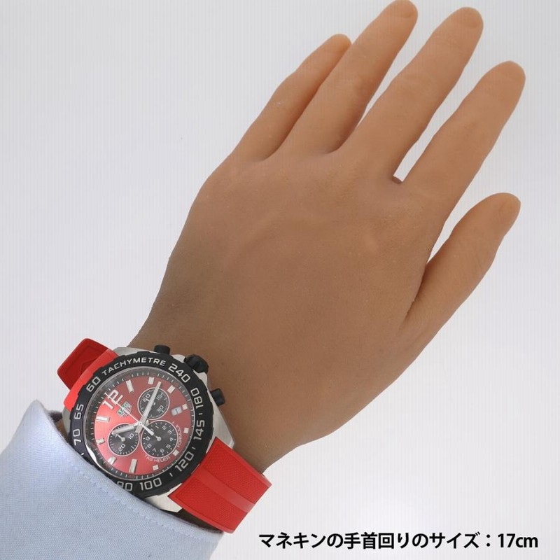 新品]タグホイヤー フォーミュラ1 クォーツ クロノグラフ レッド 