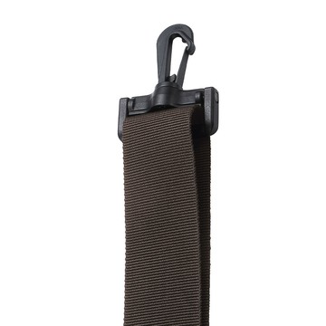 AOU YKK扣具 輕量活動式強化耐重背帶 側背帶 公事包背帶 尼龍背帶(咖啡)03-007D2