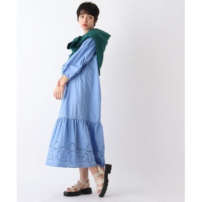 Opaque Clip カットワークレースワンピース レディース ホワイト 通販 Lineポイント最大get Lineショッピング