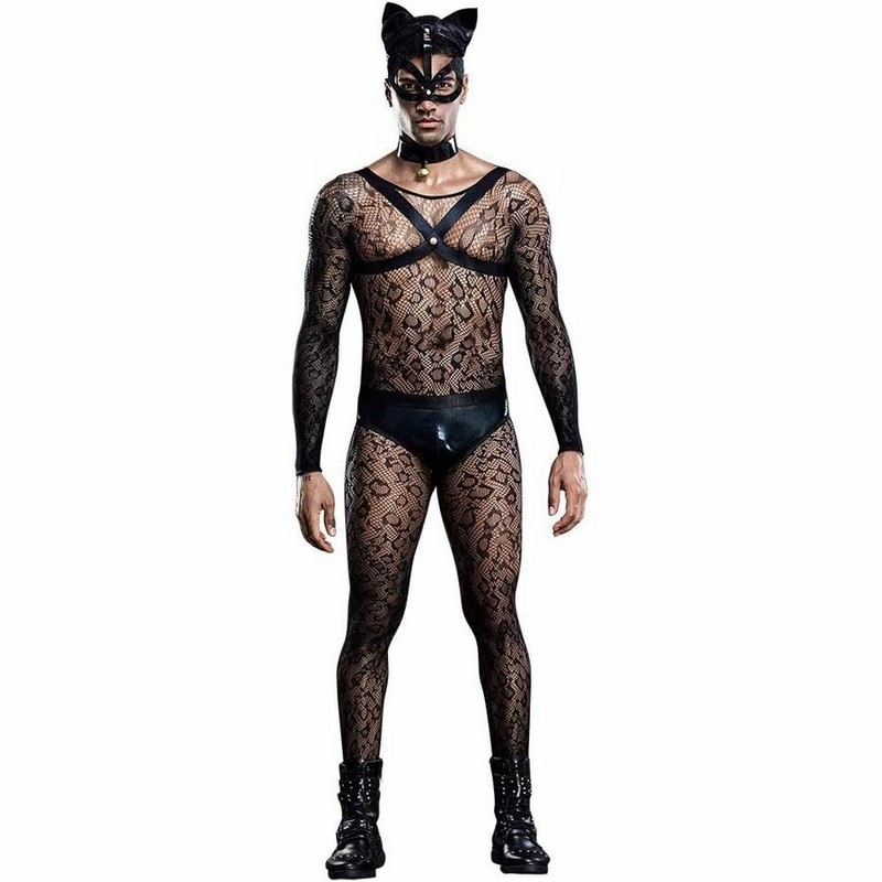 男性 メンズ キャットマン 猫 コスプレ 猫耳 レオパード柄 ヒョウ柄 コスチューム 人気 衣装 ハロウィン 仮装 ー 撮影パーティー 可愛い 通販 Lineポイント最大get Lineショッピング