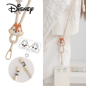 迪士尼Disney - 【迪士尼】65W Type-C 急速充電手機掛繩-奇奇蒂蒂