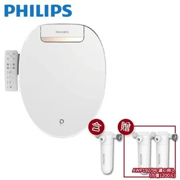 ◆PHILIPS◆飛利浦 智能免治馬桶便座 AIB2206 附基本安裝 贈AWP192/96濾心(兩入)