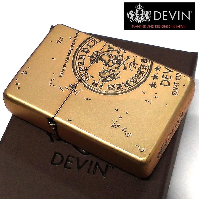 オイルライター デヴィン フリント式 DEVIN ロゴ 艶消し マット 