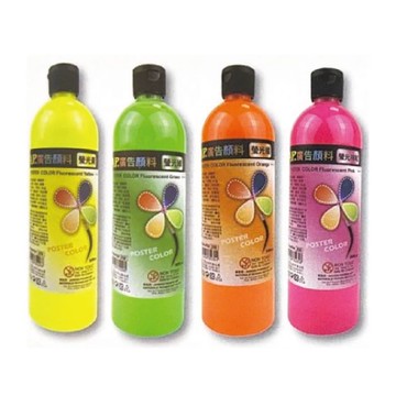 【AP】特殊色 螢光色 廣告 顏料 500ml  /瓶 B0109