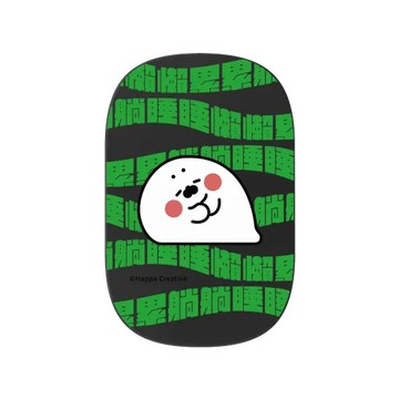 固架 MAX- MagSafe 兼容 黑 - 無所事事小海豹 The Nothing Seal - 懶累躺睡