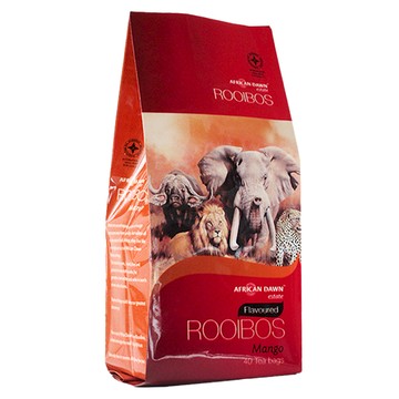 AFRICAN DAWN 非洲晨曦 南非國寶茶 芒果味  40包  2.5g  1袋