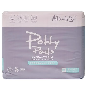 Altimate Pet 粉安心抗菌尿墊無香 - 寵物尿布墊 快速吸收、防漏抗菌 給狗狗最安心的如廁體驗  M  40片  1包