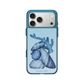 iPhone 17 Pro Max Clear (相機按鈕) 夜幕藍 - Sarah Mafféïs - 海洋寶藏