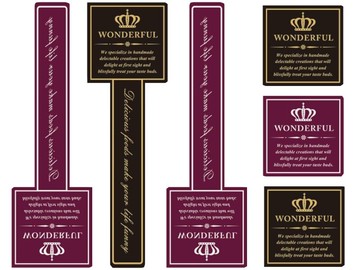 【C-MD】包裝貼紙、方形封口貼紙、封口貼、A5多款貼紙、禮物貼、禮品貼、裝飾貼、方形貼紙、禮物黏口、貼卡片包裝貼、奶酪杯貼、燙金貼紙、英文祝福、黑色貼紙（3張/包）【APP滿額下單10%點數(單一帳號最高5000點)】1/31止