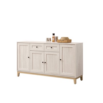 【H&D東稻家居】簡約5尺木面餐櫃下座(TJS1-07309)