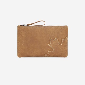 Roots 小皮件- MAPLE LEAF ZIP 零錢包