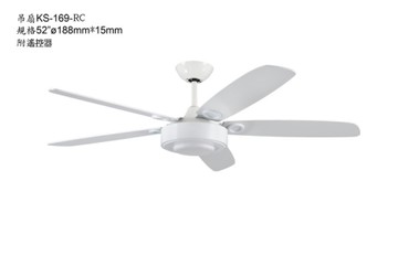 【燈王的店】《台灣製燈王強風吊扇》52吋吊扇 附遙控器(馬達保固十年) ☆KS-169-RC