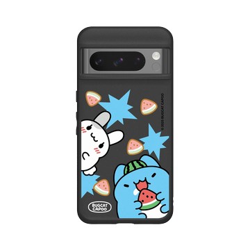 Pixel 8 Pro SolidSuit 黑 - 貓貓蟲咖波 Bugcat Capoo - 咖波的西瓜午後