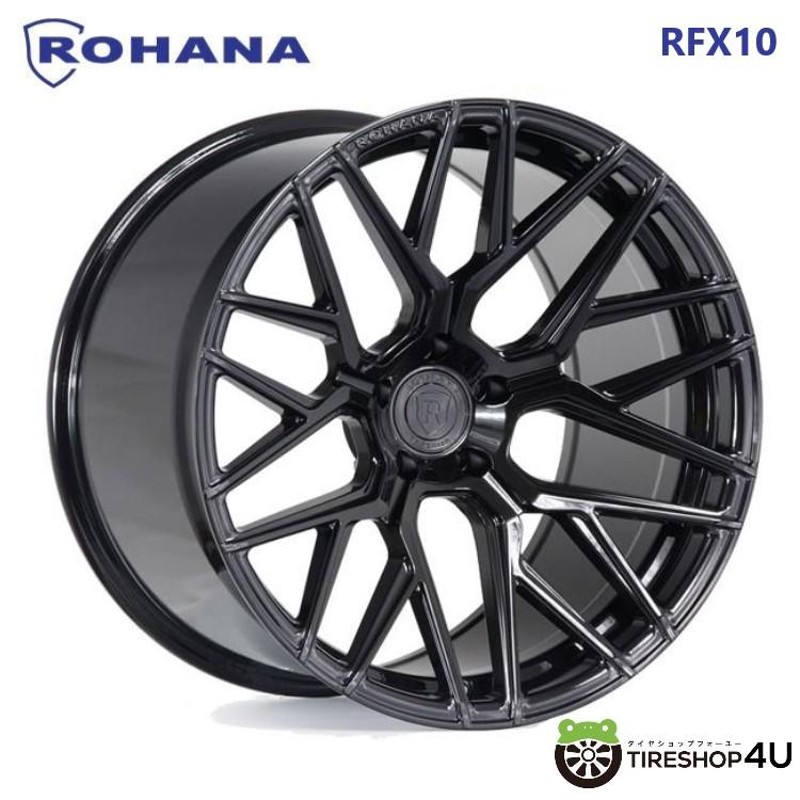 ROHANA RFX10 20インチ 20x10.0J 5/120 +25 GB グロスブラック 新品ホイール1本価格 【代引き不可】 |  LINEブランドカタログ