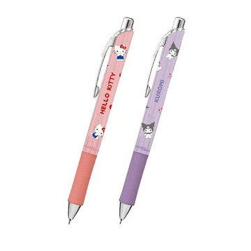 小禮堂 Sanrio 三麗鷗 Energel 自動鉛筆 0.5mm (動作款) Kitty 酷洛米