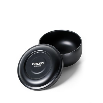 【FREED】 翻蓋式旗艦款刮鬍理容碗 霧面黑