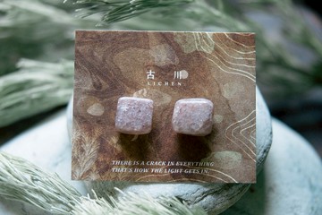 CRACK | 礦物系耳環 |  EARRINGS